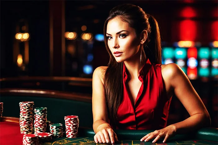 Dealer dan meja live dalam antarmuka kasino OMG138